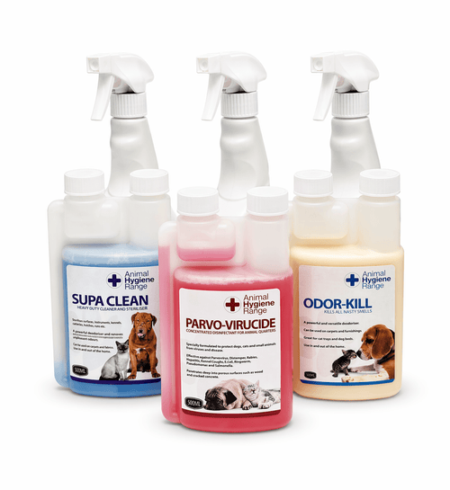 250ml Cleaning kit with 500ml Spray bottles