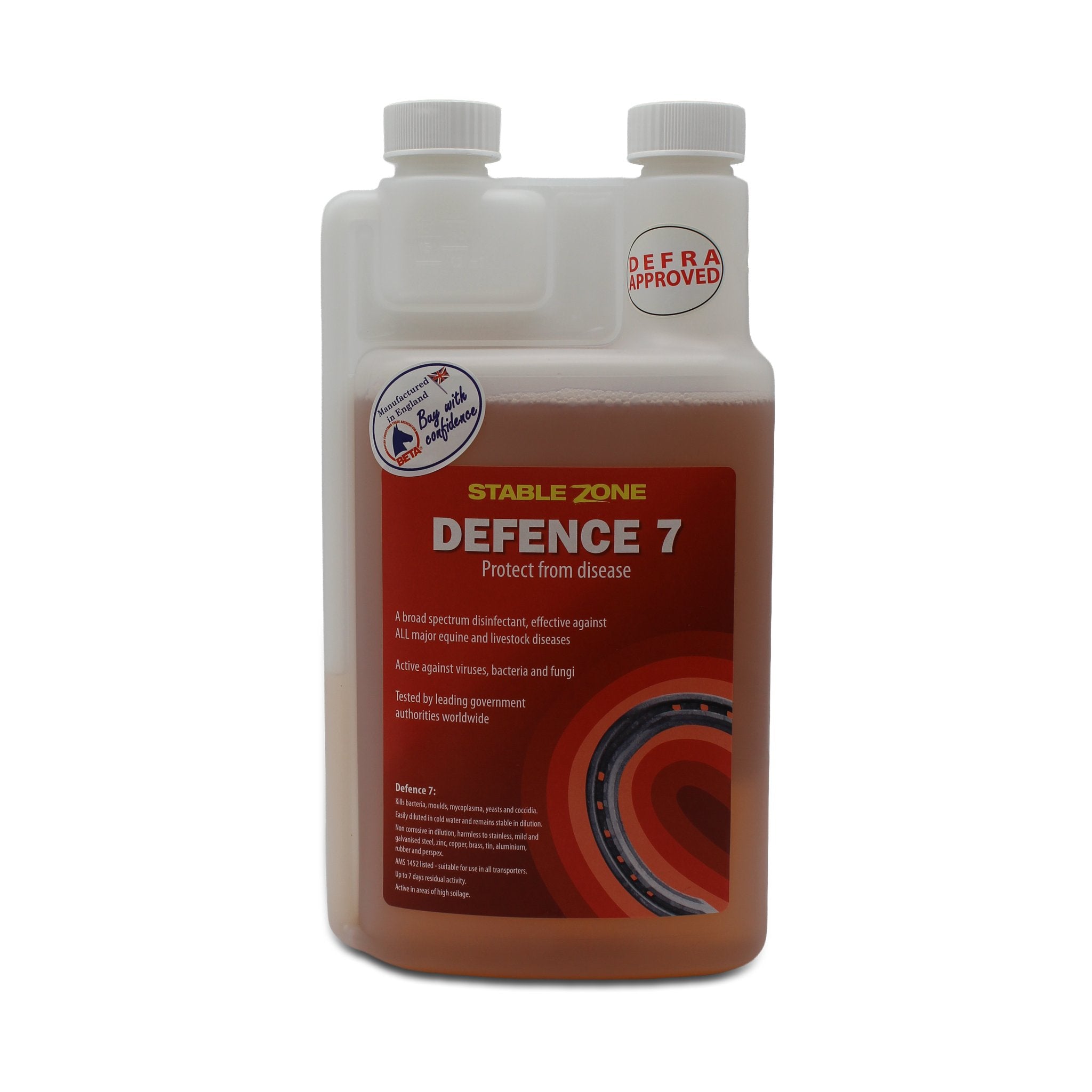 Defence 7 Equine Disinfectant