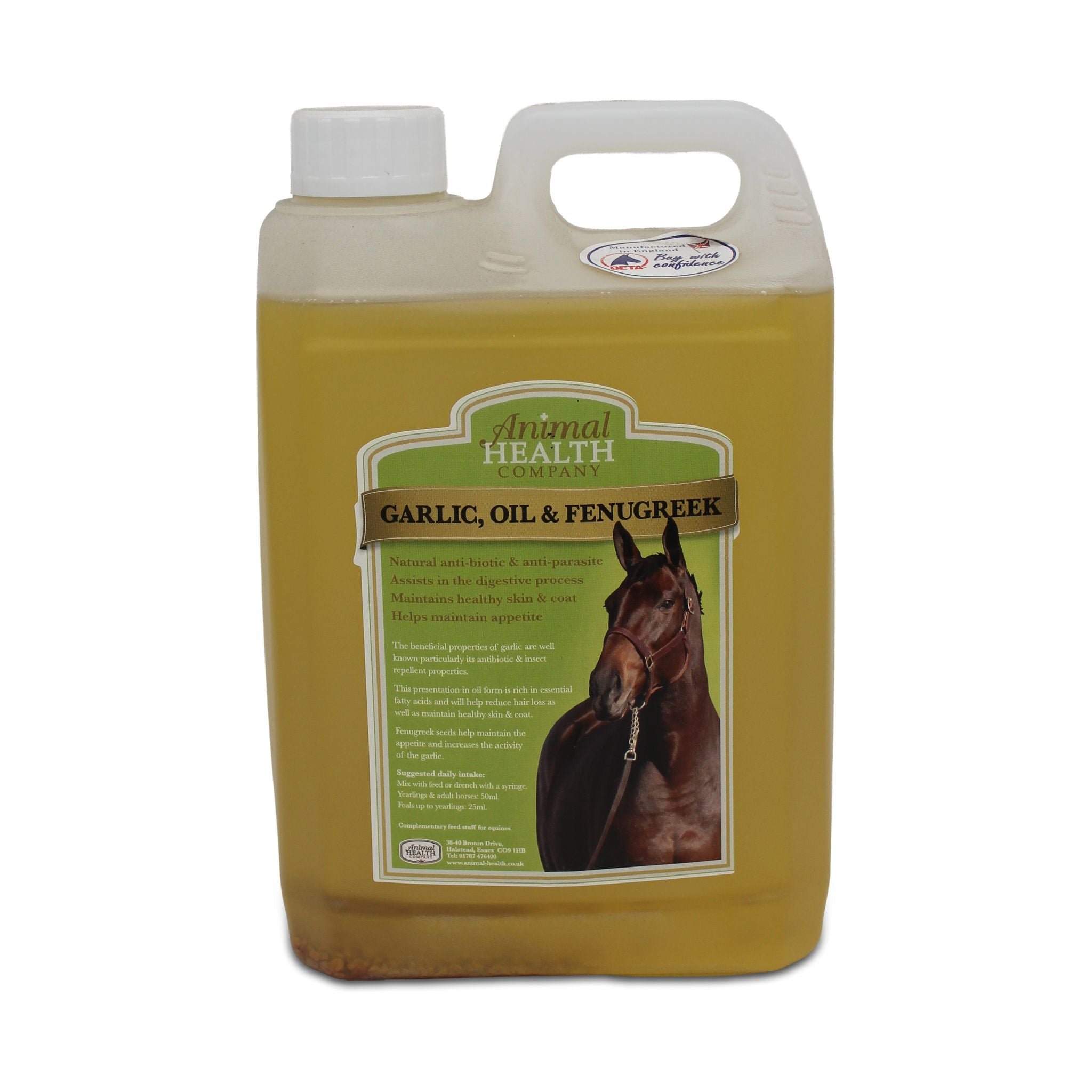 Garlic, Oil & Fenugreek Equine