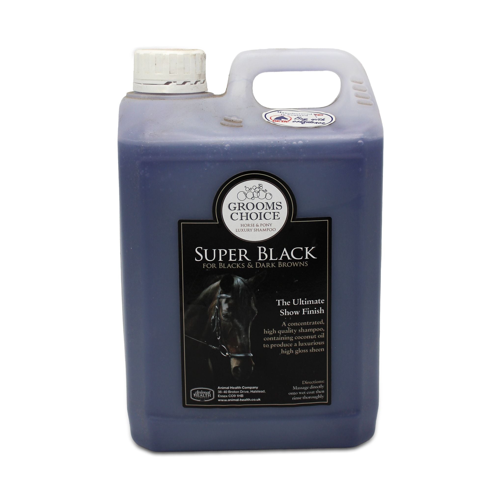 Super Black Equine Shampoo