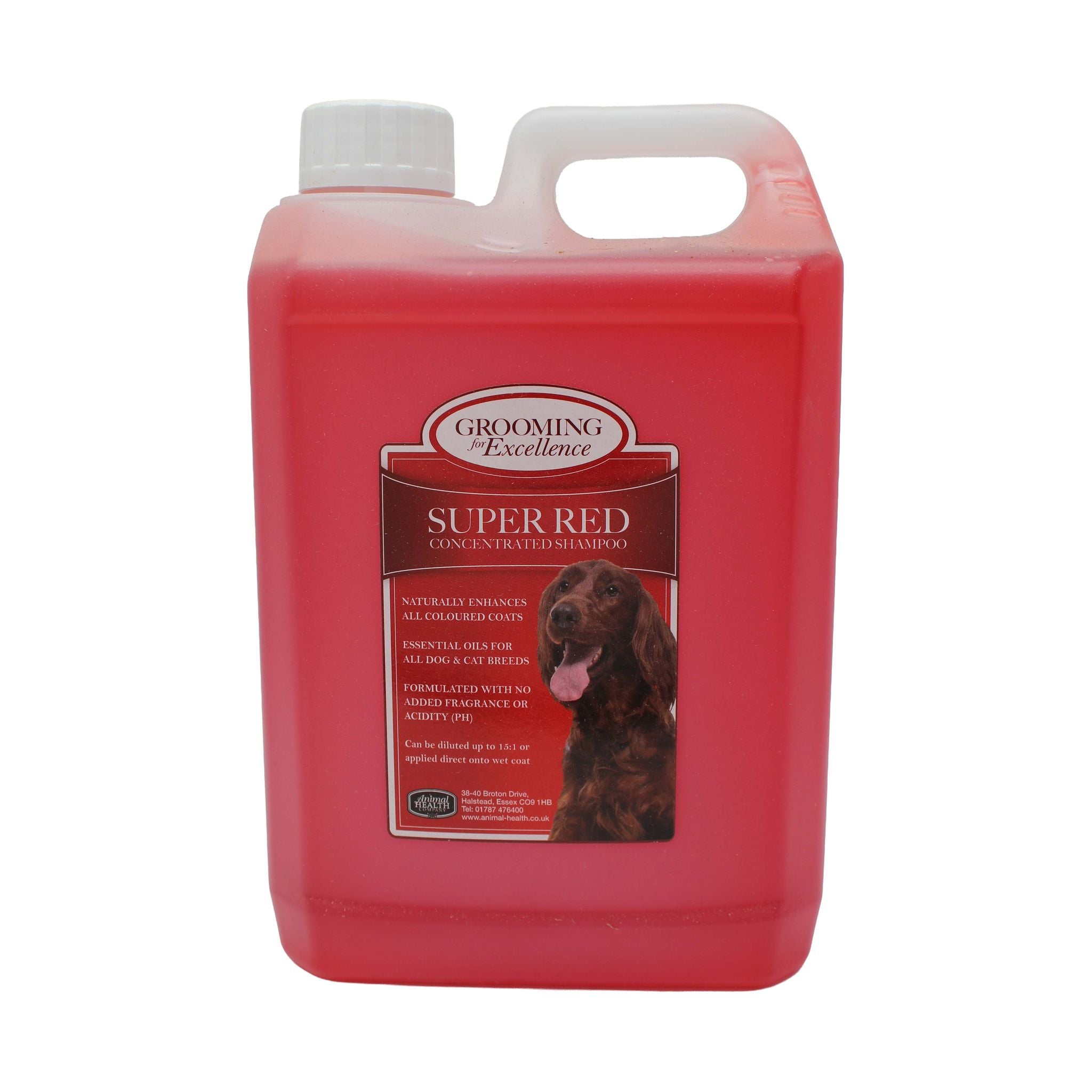 Super Red Canine Shampoo