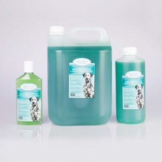 medicated dog shampoo
